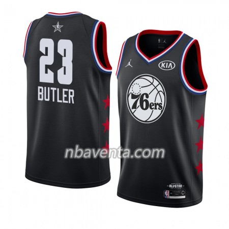 Camiseta Hombre Philadelphia 76ers Jimmy Butler 23 2019 All-Star Jordan Brand Negro Swingman